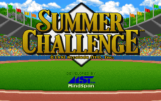 Summer Challenge screenshot 3 for Sega Mega Drive
